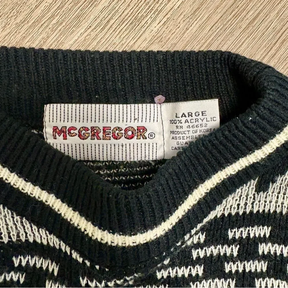 Vintage McGregor Dad Sweater C3*